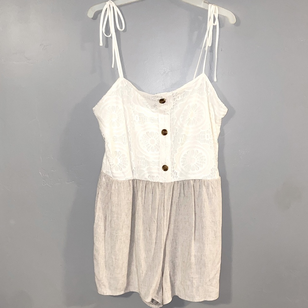 White romper